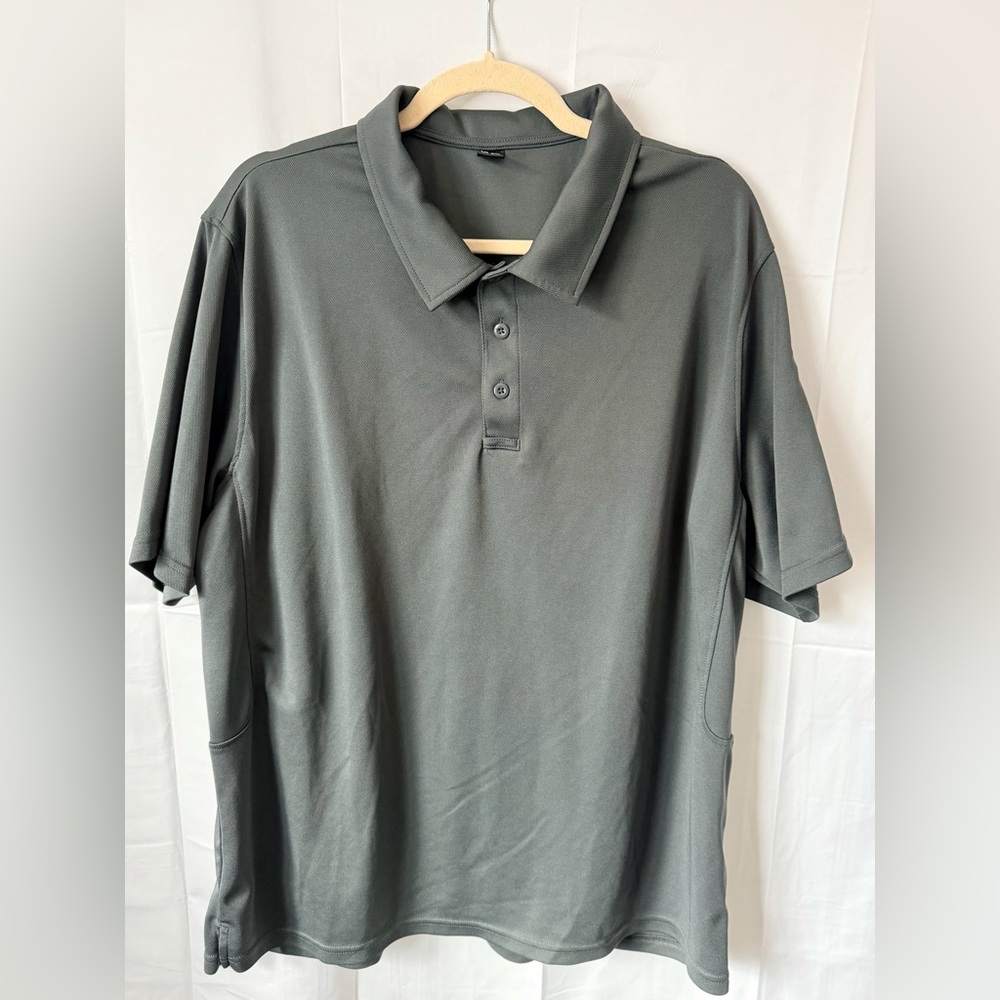 Men's Gray Polo Shirt